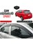 Toyota Corolla Hb 2001-2006 Uyumlu Mugen Cam Rüzgarlığı Seti Piano Black 4'lü Ithal Parlak Siyah 1