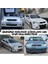 Opel Astra G 1998-2004 Uyumlu Üniversal Mercekli Angel Sis Farı Metal Su Geçirmez 76 mm Mavi Halkalı Gündüz Farı Angel Eyes 2 Adet 3