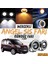 Fiat Doblo D3 2010-2015 Uyumlu Üniversal Mercekli Angel Sis Farı Metal Su Geçirmez 76 mm Turuncu Halkalı Gündüz Farı Angel Eyes 2 Adet 1
