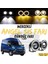 Iveco Daily Uyumlu Üniversal Mercekli Angel Sis Farı Metal Su Geçirmez 76 mm Sarı Halkalı Gündüz Farı Angel Eyes 2 Adet 1