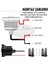 Renault Clio 4 2012-2020 Uyumlu Üniversal Mercekli Angel Sis Farı Metal Su Geçirmez 76 mm Turuncu Halkalı Gündüz Farı Angel Eyes 2 Adet 7