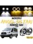 Ford Transit Tüm Modeller Uyumlu Üniversal Mercekli Angel Sis Farı Metal Su Geçirmez 76 mm Sarı Halkalı Gündüz Farı Angel Eyes 2 Adet 1