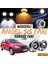 Dacia Logan Uyumlu Üniversal Mercekli Angel Sis Farı Metal Su Geçirmez 76 mm Turuncu Halkalı Gündüz Farı Angel Eyes 2 Adet 1