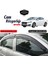 Peugeot 508 2010-2018 Uyumlu Mugen Cam Rüzgarlığı Seti Piano Black 4'lü Ithal 1
