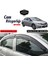 Honda Civic Fb7 2012-2016 Uyumlu Mugen Cam Rüzgarlığı Seti Piano Black 4'lü Ithal 1
