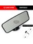 Her Araca Uyumlu Siyah Çerçeveli Dikiz Aynası 60 mm x 240 mm Vantuzlu Iç Ilave Ayna 1