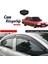 Tofaş Şahin Doğan Kartal 131 Uyumlu Mugen Cam Rüzgarlığı Seti Piano Black 4'lü Ithal 1