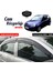 Ford Fiesta 2002-2008 Uyumlu Mugen Cam Rüzgarlığı Seti Piano Black 4'lü Ithal 1