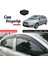 Ford Focus 2 - 2.5 Sedan 2004-2011 Uyumlu Mugen Cam Rüzgarlığı Seti Piano Black 4'lü Ithal 1
