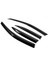 Peugeot 206 206+ 1998-2012 Uyumlu Mugen Cam Rüzgarlığı Seti Piano Black 4'lü Ithal 8