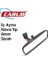 Carub Iç Ilave Ayna 8 mm Nova Tip 21 cm Siyah (Chevrolet Model) 2
