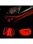 Araç Araba Içi Torpido Ledi Renkli Ip Neon Ip LED 2 Metre Kırmızı 1