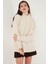 Oversize Fit Balıkçı Yaka Yumuşak Dokulu 2'li Paket Triko Kazak Bayan Kazak 680KZ00469S2 3