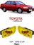 Carub Efsane Kasa Toyota Tip Sis Lambası 12V Sarı 2 Adet(Emark Belgeli) 1