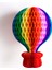 Çok Renkli Petek Hava Balonu Süsü 3