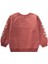 Kol Nakışlı Sweatshirt 2-12 Yaş Gül Kurusu 2