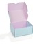 Kurabiye Kutusu Pembe-Mavi 11 x 15 cm 100 Adet 2