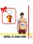 Lisanslı Büyük Logolu Gri T-Shirt ve Parçalı Forma Anahtarlık 1