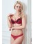 Arias Closet Balenli Destekli Dolgulu Askıları Çıkabilen Çıkabilen Tül Aksesuarlı Dantelli Sütyen ve String Takım 2