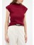Bordo Yanları Büzgülü Triko Bluz 2306 4