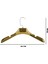 5 Adet Ev Tipi 44 cm Gold Plastik Ceket Askısı Buluz Askısı Elbise Askısı Kıyafet Askısı 4