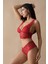 Kırmızı Bralet Dantelli Sütyen Takım 2' Li 3