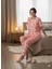 Pembe Kalp Detaylı Pijama Takımı 4