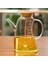 1000ML Bambu Kapaklı Cam Yağlık ve Sirkelik – Dayanıklı ve Şeffaf Sıvı & Mutfak Için Hassas 1
