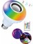 Bluetooth Hoparlör Akıllı Rgb LED Işık Renk Değiştirme Ses Bombası Ampül Görünümlü 5