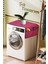 Çamaşır Makinesi Örtüsü 4 Cepli Banyo Düzenleyici Organizer Buzdolabı Örtüsü Depolama Hurç 2