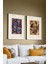 Antik Desen 2'li Beyaz Çerçeveli Poster, Tablo Seti No:39 4