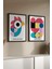 Bauhaus 2'li Siyah Çerçeveli Poster, Tablo Seti No:30 3