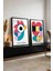 Bauhaus 2'li Siyah Çerçeveli Poster, Tablo Seti No:30 4