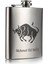 Isime Kişiye Özel Boğa Temalı Hediye 9 Oz Çelik Cep Matarası Paslanmaz Çelik Cep Matarası 266 ml Matara 1