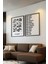 Iskandinav 2'li Siyah Çerçeveli Poster, Tablo Seti No:8 1