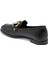 Siyah Hakiki Süet Deri Kadın Loafer - K24S1AY67568-A23 2