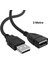 5 Metre USB Uzatma Kablosu 5mt Erkek-Dişi LED Işıklar Oyun Konsolları Xbox Yüksek Hızlı USB Kablosu 1