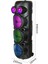 Hepu HP-974 Partybox Hoparlör 20W Güç 3 x 8 Woofer Rgb Işık Efektleri Kablosuz Mikrofonlu 2