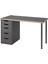 Çalışma Masası, Gri, 120X60 cm 1