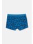 Mavi-Siyah 5210 3'lü Desenli Pamuk Boxer 3