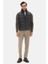Slim Fit Antrasit Düz Yelek Mont 3