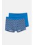 Mavi 5210 2'li Desenli Pamuk Boxer 1
