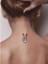 Zafer Işareti Tattoo Geçici Dövme Şablonları Kına Kalıpları 2