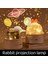 Starry Sky Projector Night Lights Bluetooth Hoparlör Geyiği USB Masa Masası Lamba Yatak Odası Çocuklar Için Yatak Odası Dekorasyonu Bebek Doğum Günü Hediyesi Renk: Mavi (Yurt Dışından) 1