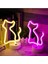 Cat Neon Işık Işaret LED Hayvan Figürü Modeleme Lambası Dekorasyon Süsleri Oda Evcil Hayvan Dükkanı Partisi Tatil USB ve Poweredemitting Renk: Kedi Sıcak (Yurt Dışından) 1