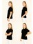 Genç Polo Yaka Tişört | Siyah | %100 Pamuk | Unisex | Okul & Günlük Kullanım 4