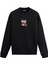 Kurukafa Çiçekli Retro Tasarım Baskılı Unisex Sweatshirt 1