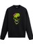 Zombi Kafatası Tasarım Baskılı Unisex Sweatshirt 1
