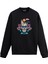 Tropikal Kurukafa Tasarım Baskılı Unisex Sweatshirt 1