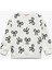 Fiyonk Baskılı Beyaz Kız Bebek Sweatshirt 6WMG10010AK 1